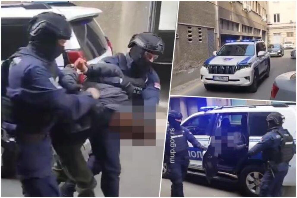 Evo kako je uhapšen osumnjičeni za ubistvo u Jurija Gagarina: Policija objavila snimak! (VIDEO)