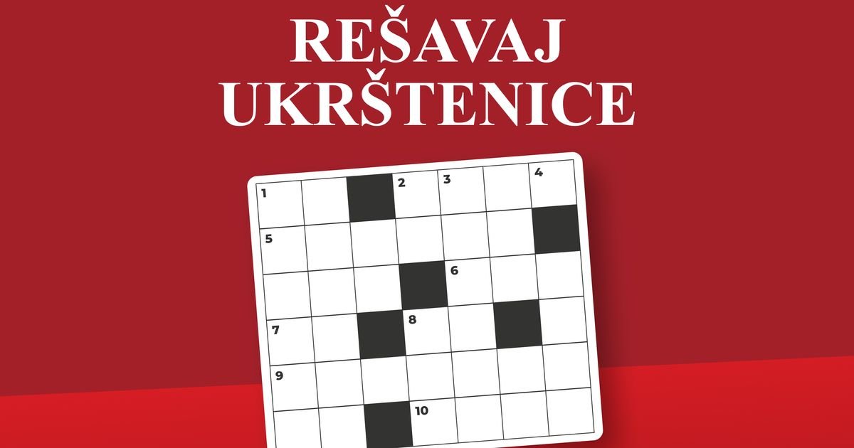 Ukrštenica za 28.04.2026. Uživaj u besplatnoj zabavi - mozgalica na dohvat ruke!