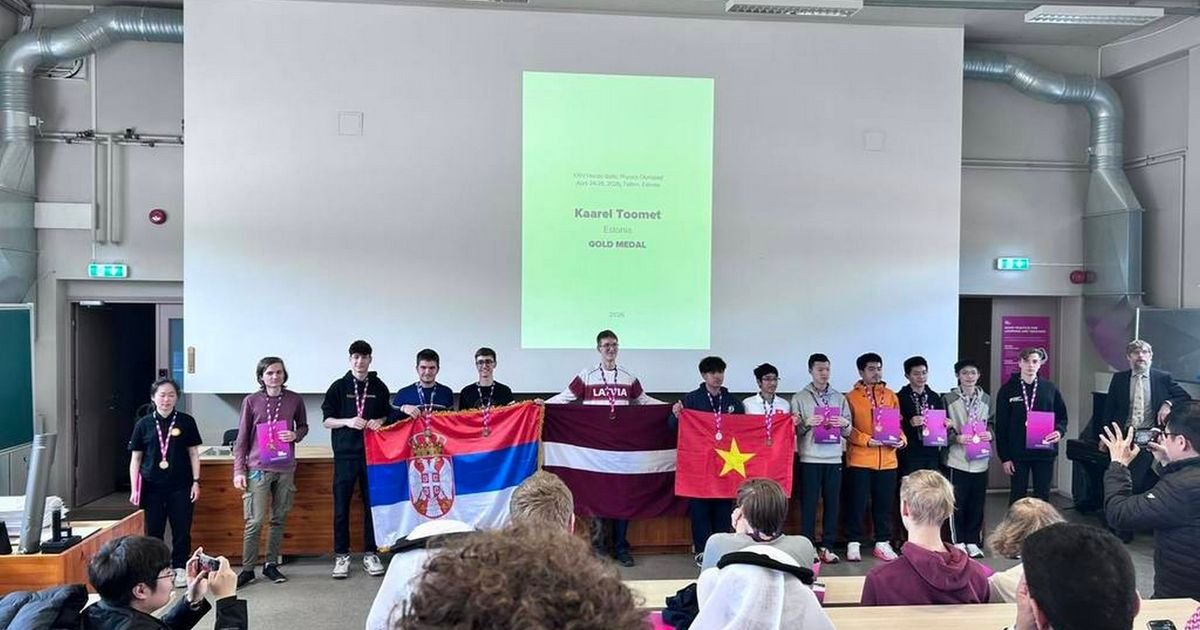 Pet medalja, od toga 4 zlatne, na olimpijadi iz fizike za učenike Matematičke gimnazije