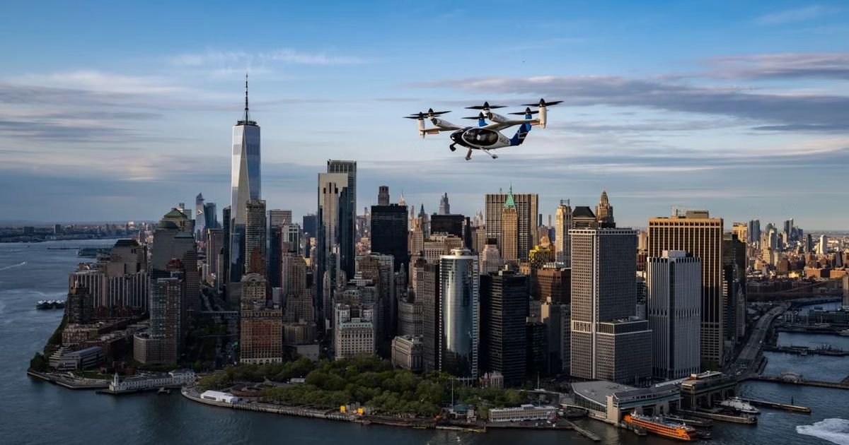 Električni leteći taksi preleteo od JFK do Menhetna za 15 minuta: Nova era brzih aerodromskih transfera
