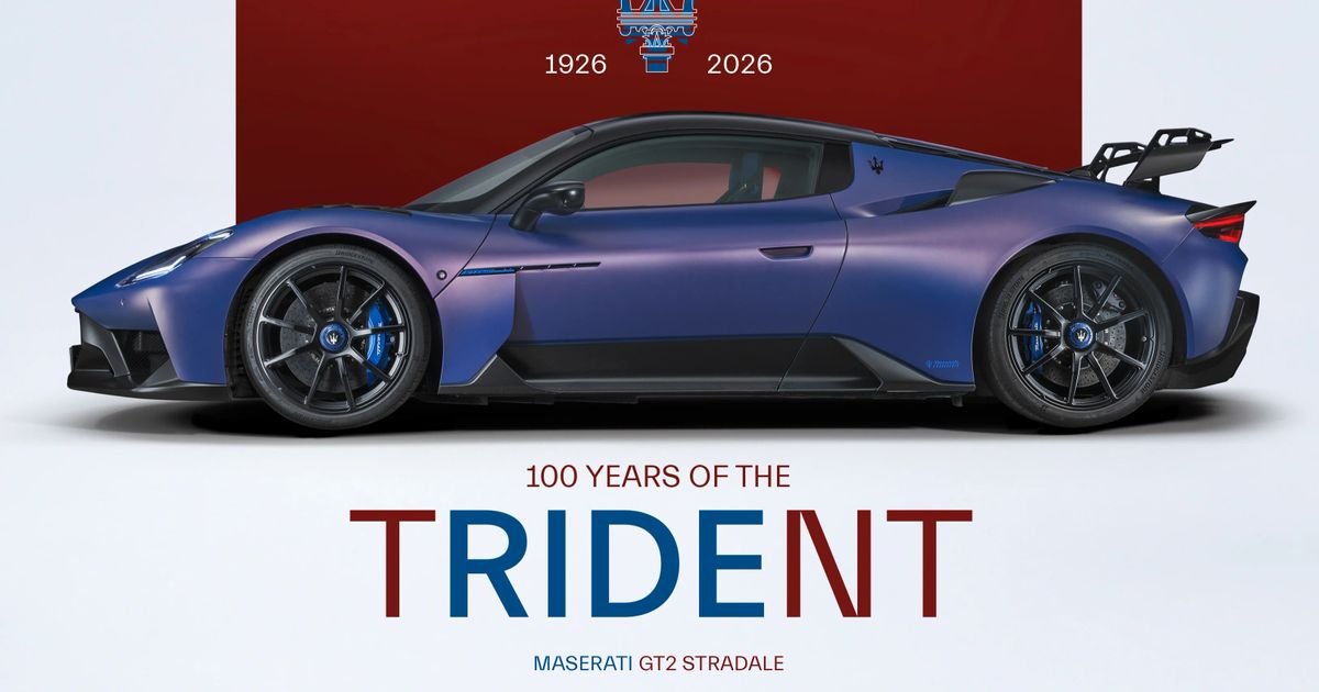 Sto godina Tridenta: Maserati obeležava vek jednog od najprepoznatljivijih simbola auto-industrije