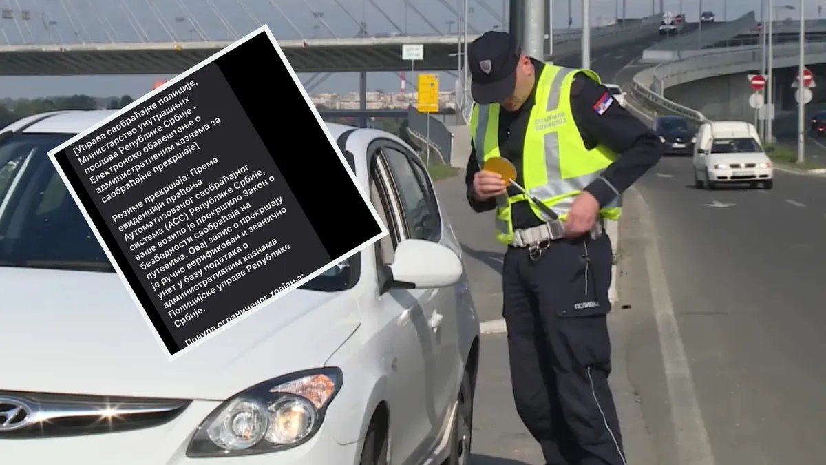 "Vozili ste prebrzo, platite kaznu", "pa ja i nemam auto": Poruke o navodnim saobraćajnim prekršajima kruže Srbijom