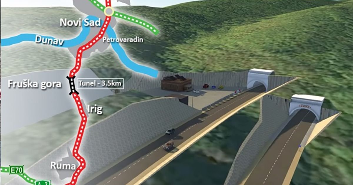 Ove godine otvara se najduži tunel u Srbiji: Evo gde se tačno nalazi