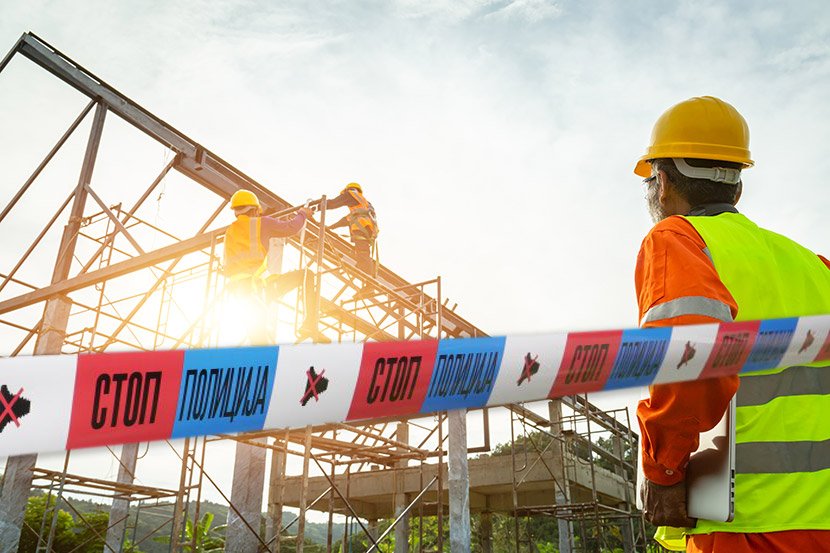 Teška nesreća u Nišu: Radnik pao sa velike visine na gradilištu