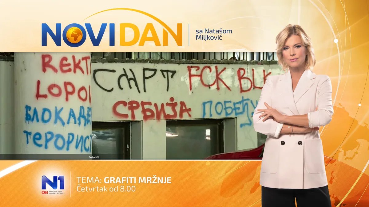 Novi dan: Grafiti mržnje