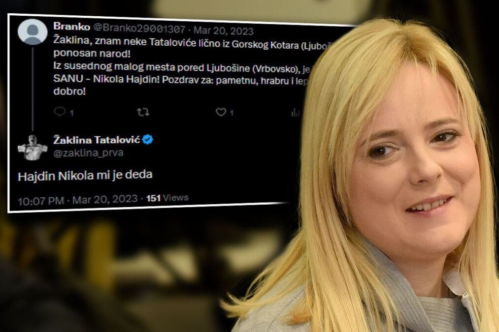 ISPLIVAO JOŠ JEDAN DOKAZ! Ovako je Žaklina Tatalović izmislila da je joj akademik SANU Nikola Hajdin deda