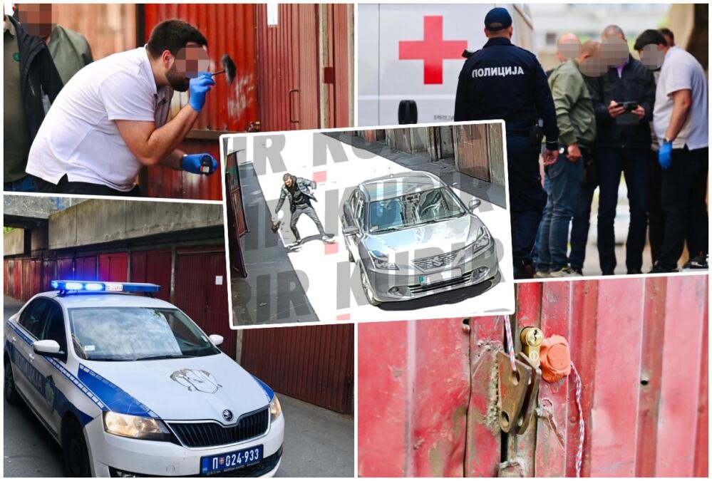 POGLEDAJTE ŠTA SE DESILO POSLE UBISTVA STARCA NA NOVOM BEOGRADU: Čekao ga je pola sata, ušao za njim u garažu, a onda izašao i... (foto)