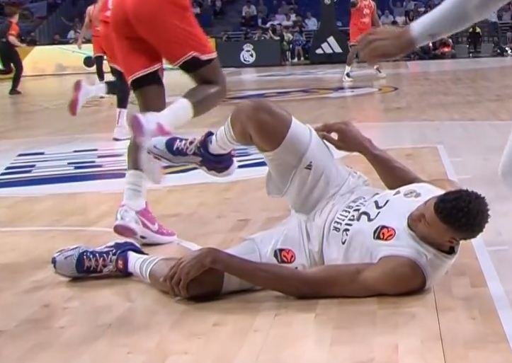 ŠOK U MADRIDU: Povredio se Edi Tavares