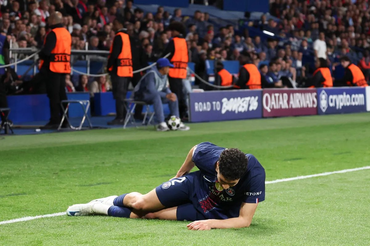 Veliki udarac za PSŽ, Hakimi propušta revanš protiv Bajerna