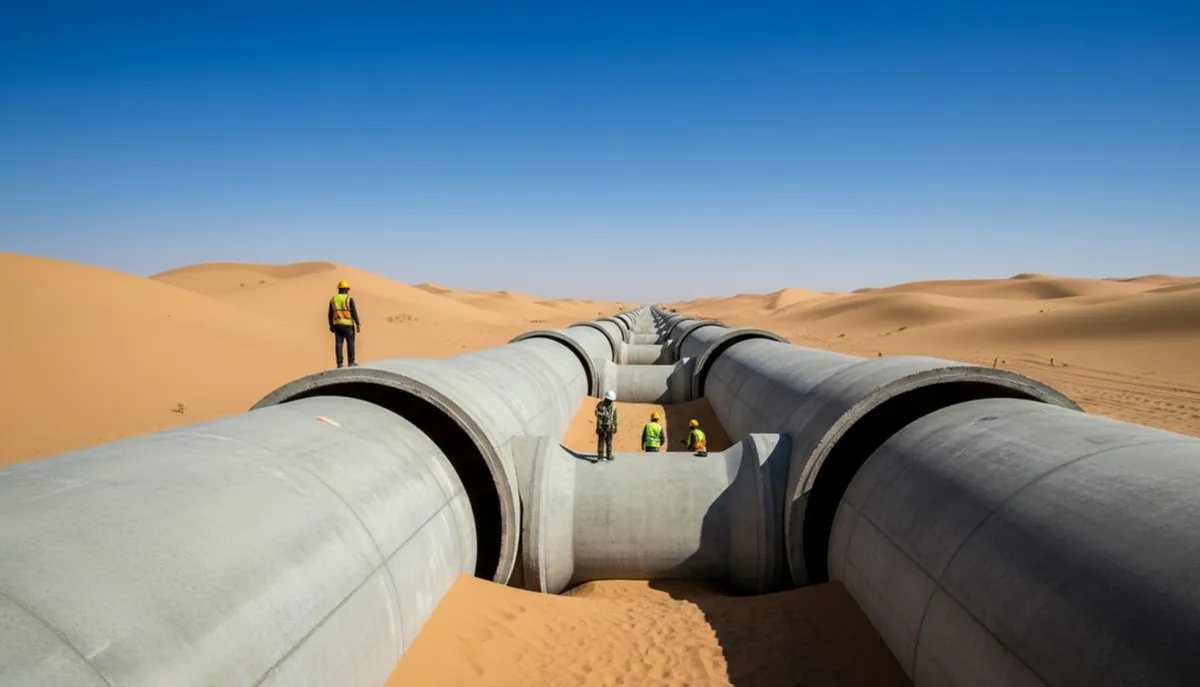 Zovu ga "osmo svetsko čudo": Više od 4.000 km cevi ispod Sahare za dovod vode dovoljne da napuni 2.600 olimpijskih bazena