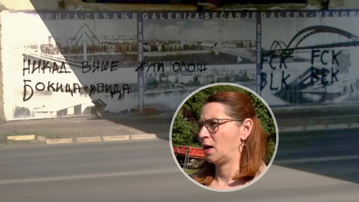 Kleut o novim grafitima mržnje u Novom Sadu: Eho onoga što čujemo na tabloidnim televizijama