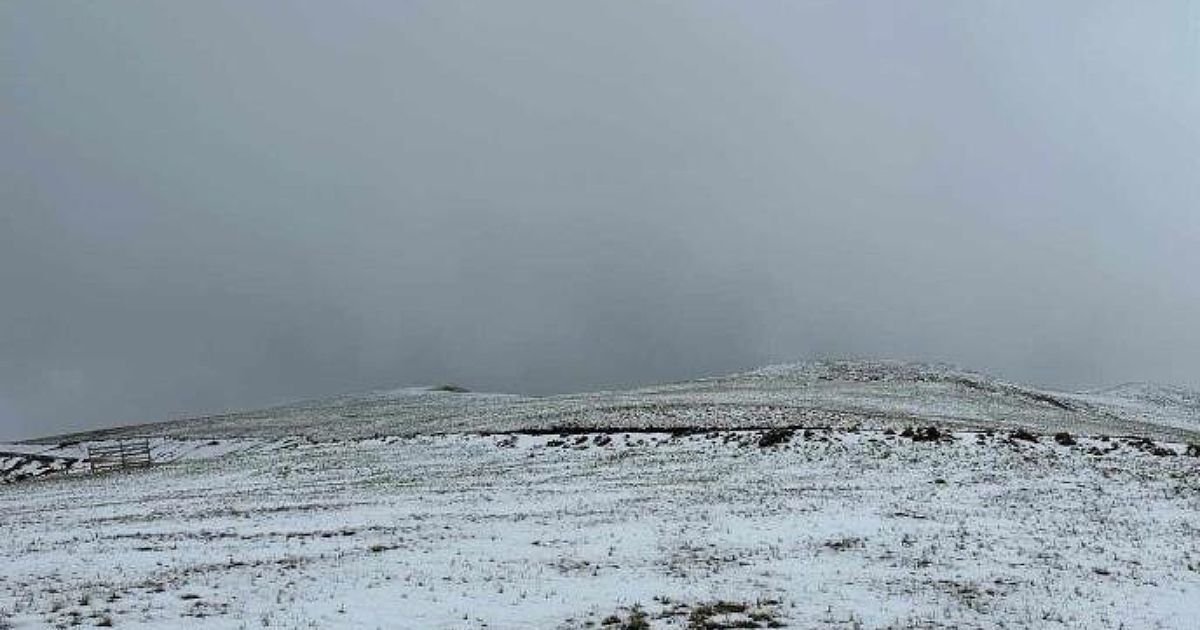 It's snowing on Zlatibor in the middle of spring! Will people be skiing instead of picnicking on May Day?