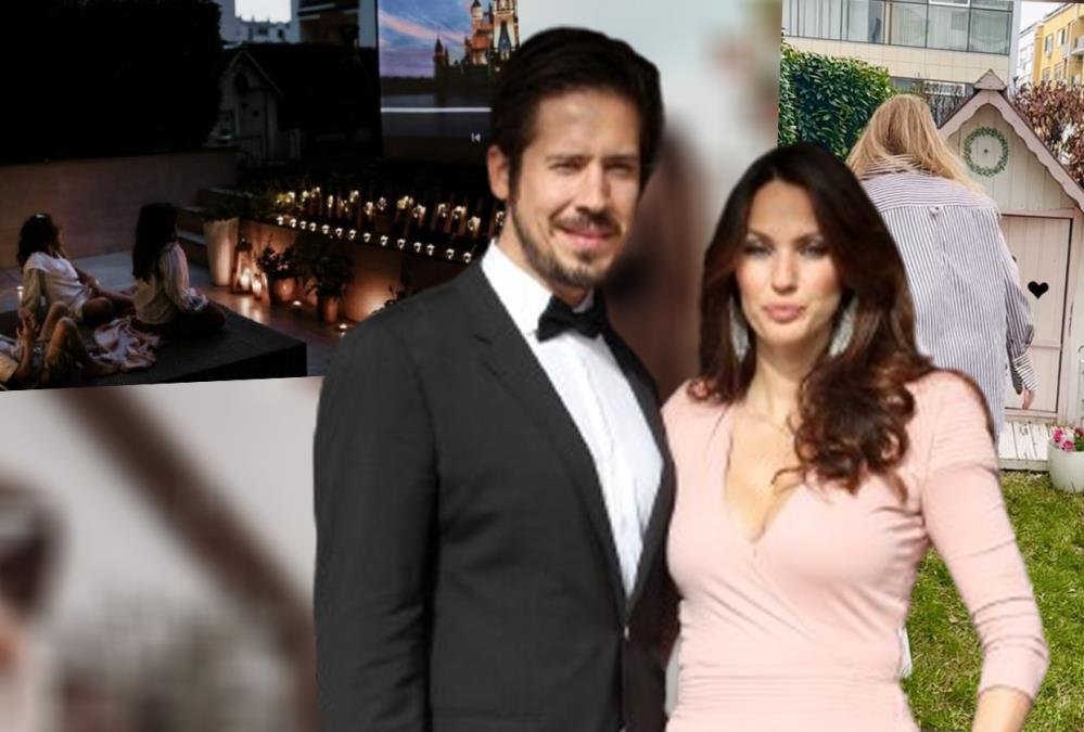 BAJKOVITO DVORIŠTE, BIOSKOP NA OTVORENOM, KUĆICA ZA DECU: Ovo je čaroban dupleks Nikole Rokvića i Bojane Barović (FOTO)