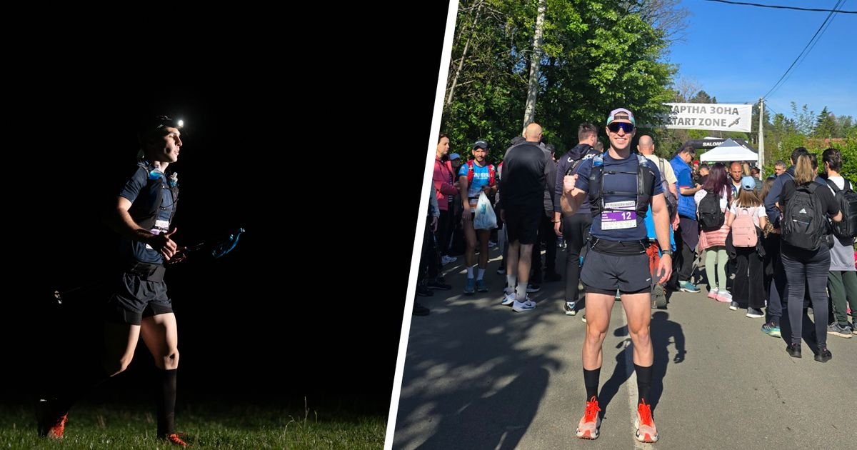 Kad telo klone, duh pobeđuje! Nikola je trčao 134 kilometara na Fruškogorskom maratonu, ceo dan i celu noć