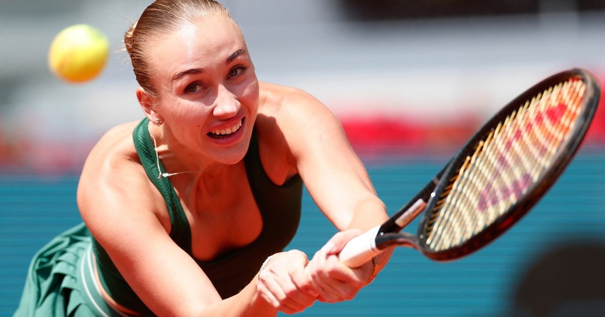 Kraj istorijske bajke jedne od najlepših teniserki sveta, Marta Kostjuk ipak ide u finale Madrida