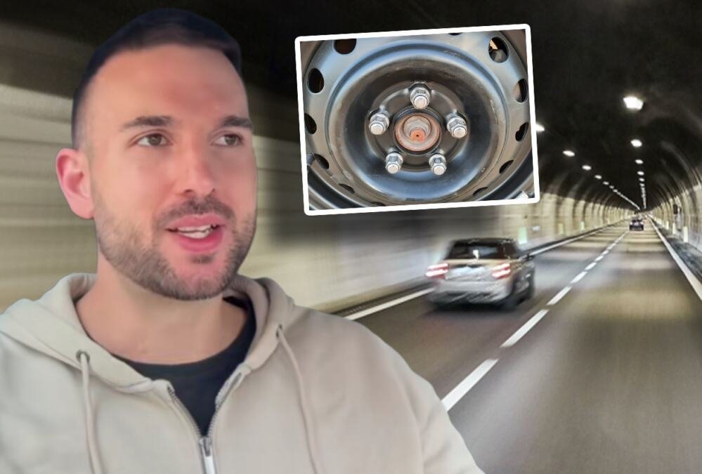 "Gledali smo smrti u oči, delio nas je jedan šraf!" Rista preživeo horor na Veliki petak: Vozio 150 na sat ka Slovačkoj, a kad je video točak, nastao muk! VIDEO
