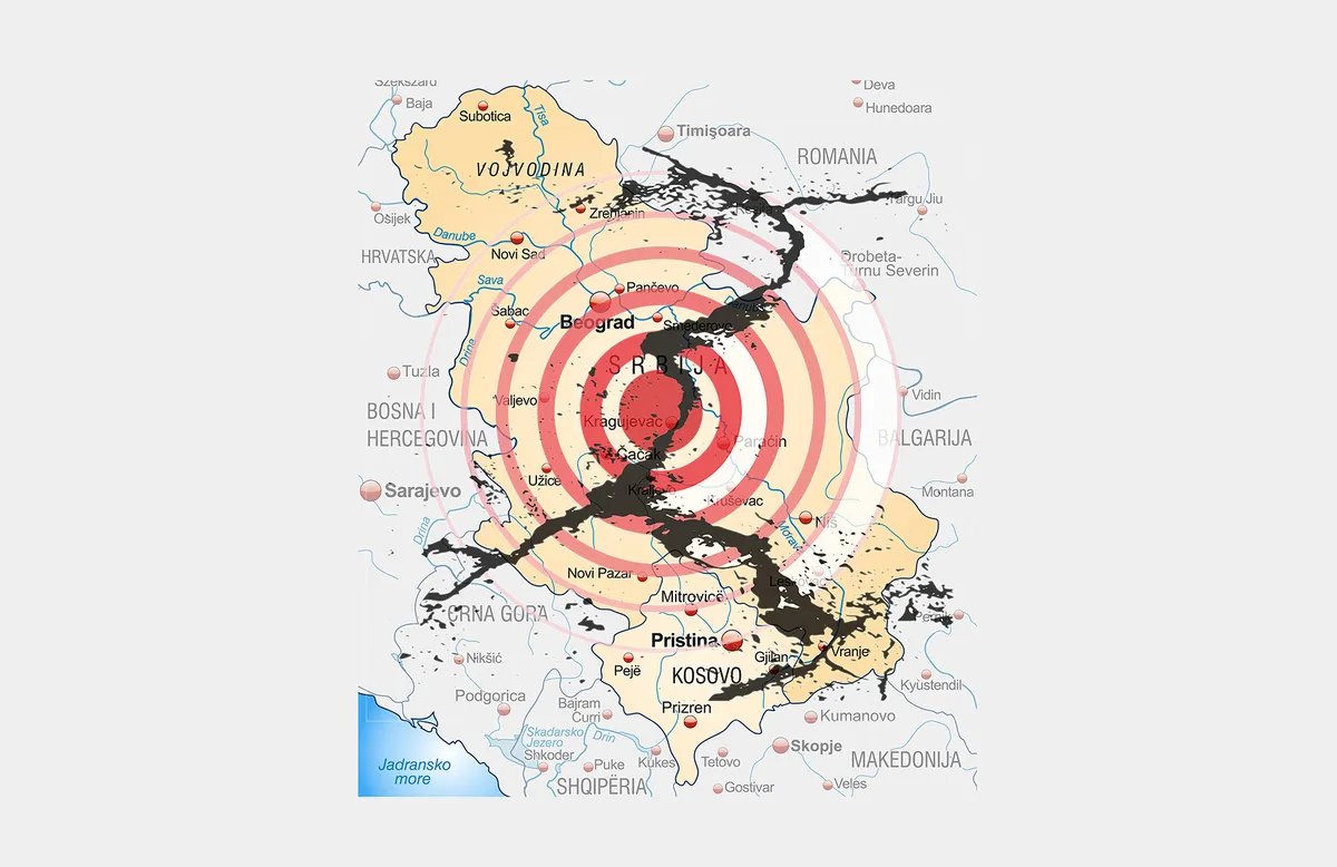 Treslo se u Srbiji: Zemljotres magnitude 2.5 stepeni Rihtera zabeležen na području Srbije