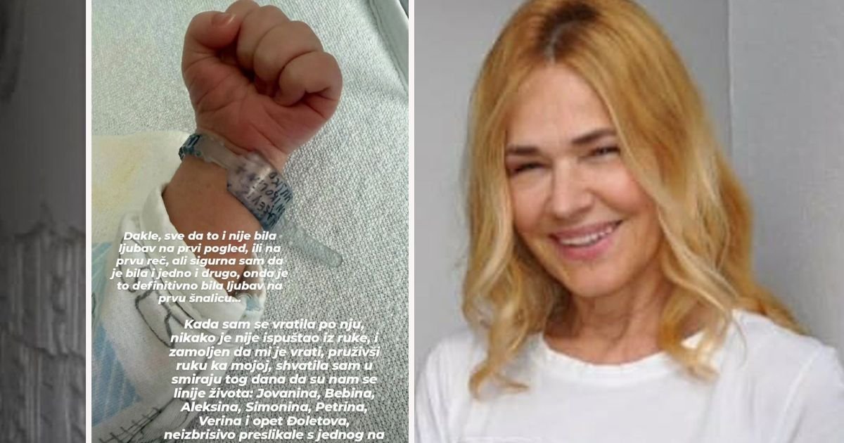Snajka izašla iz porodilišta sa unukom, Olivera podelila nestvaran trenutak: Odmah se vezala za Ðoleta