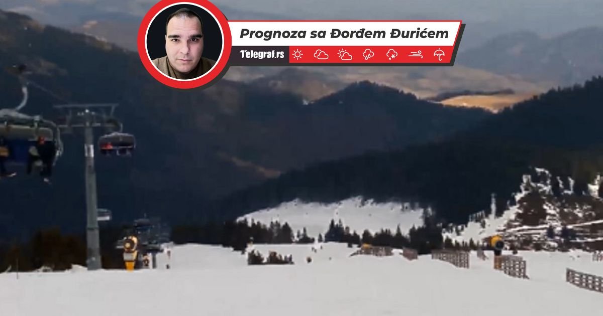 Sneg i Prvi maj: Temperatura na ovoj lokaciji u Srbiji danas nije prešla 0°C, slike su kao da je zima