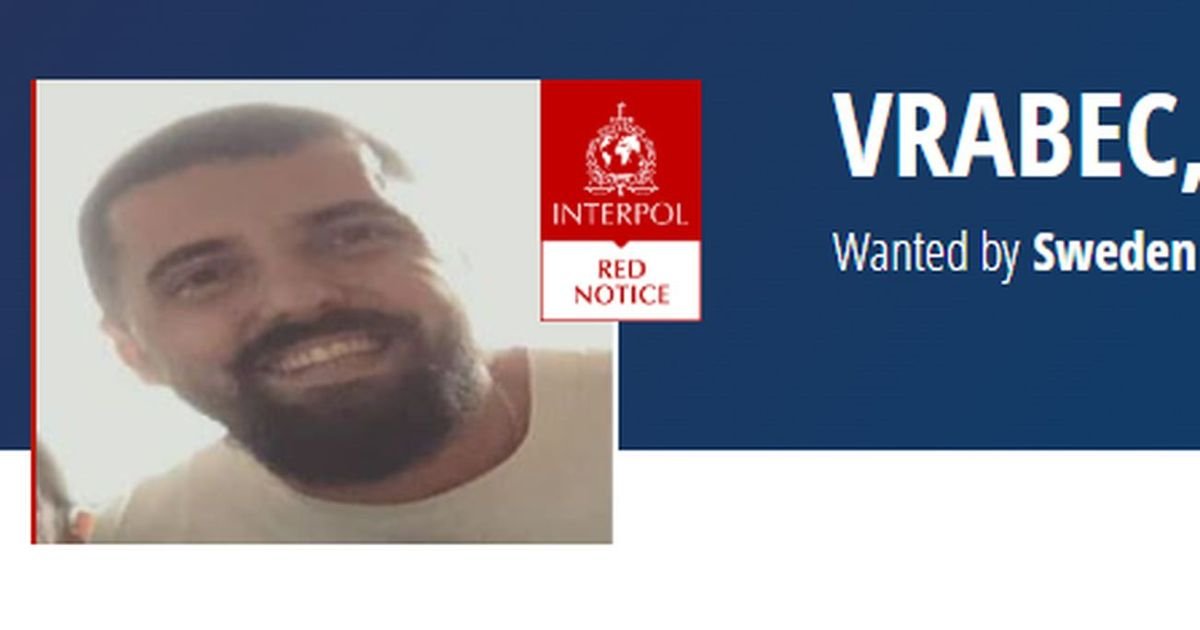 Interpol raspisao crvenu poternicu za Nikolom Vrabecom