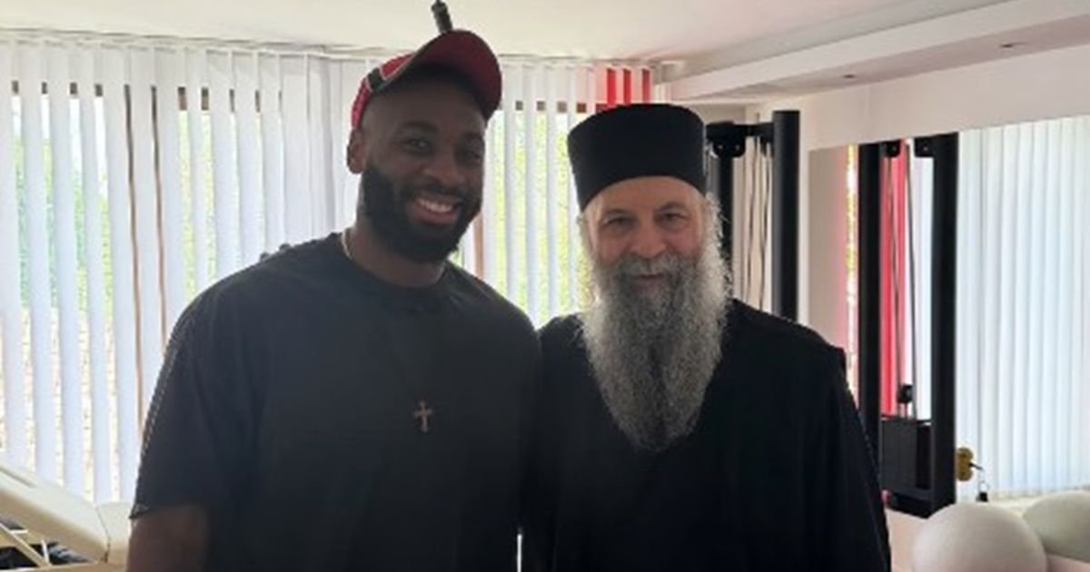 Kodi Miler-Mekinajter dan nakon haosa Zvezde u Čajetini završio u gostima kod patrijarha Porfirija