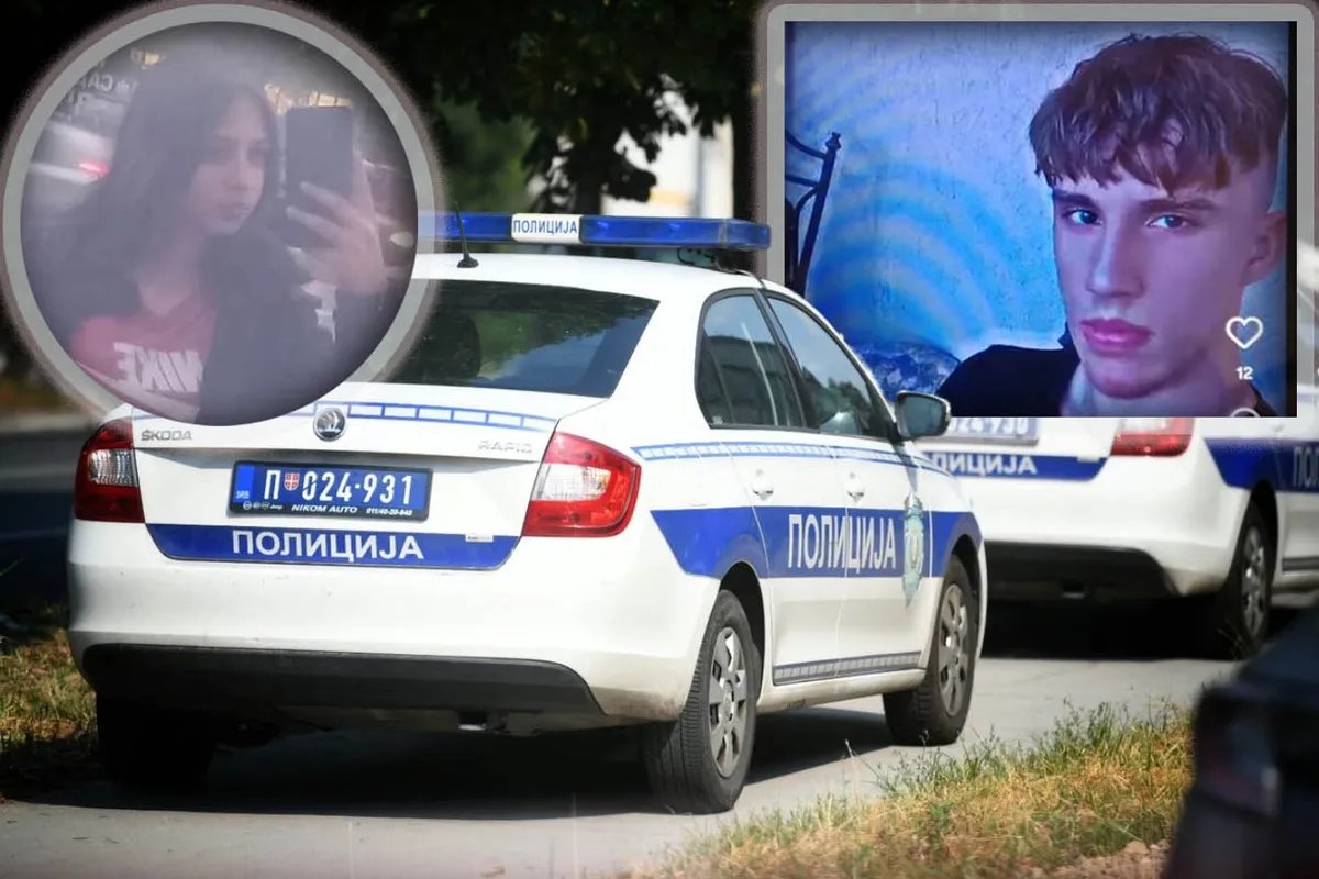 Ovo su Danijel i Dunja, tinejdžeri koji su nestali u Novom Sadu: Trag im se izgubio nakon što su napustili školu FOTO