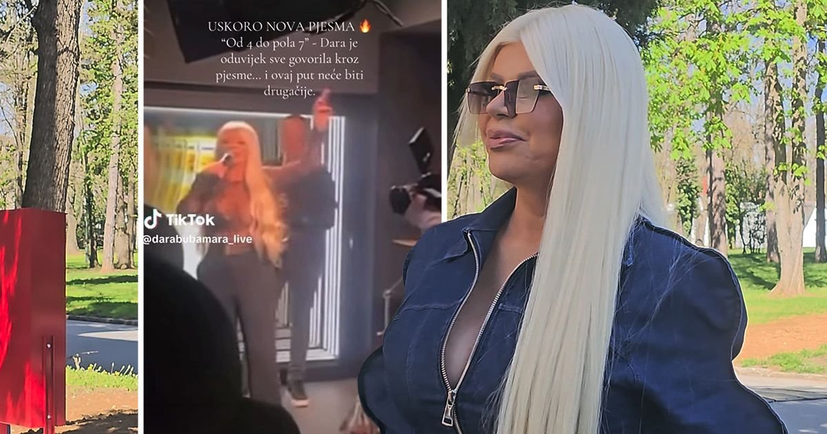 Dara Bubamara ne prestaje da provocira: "Uskoro nova pesma - od 4 do pola 7", publika u transu