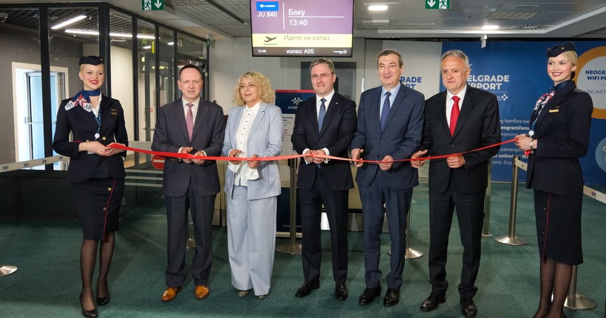 Poleteo prvi avion Er Srbije za Baku, uspostavljena direktna linija sa Azerbejdžanom