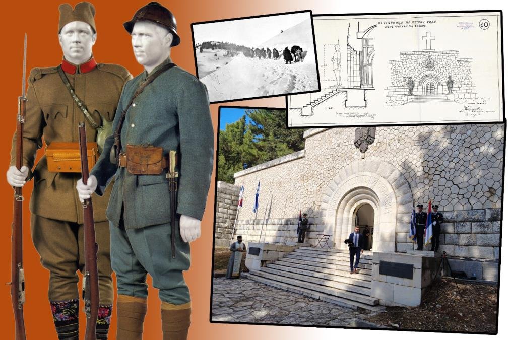 The Mausoleum on Vido awaits bronze soldiers 3.5 metres tall: Should they wear the šajkača or a helmet?! Or is there a third solution...