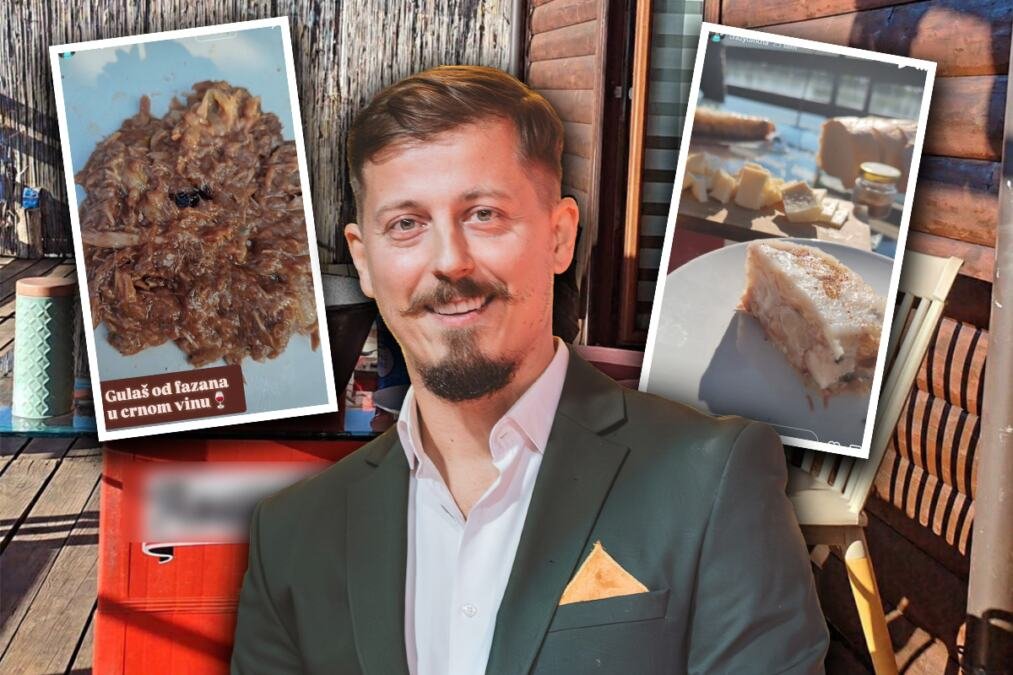 OSIM KUĆE SA BAZENOM, IMA JEDNU I NA RECI! Pihtije, supa od fazana, meze i domaća rakija: Ovako uživa poznati srpski pevač, a ovo mu je privatni biznis (FOTO)