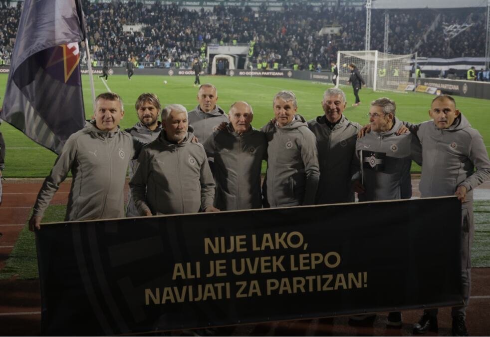 SUSRET LEGENDI: Veterani Ajaksa gosti Partizana