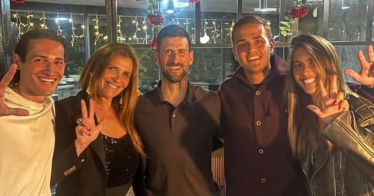 Novak Đoković u Rimu iznenadio porodicu Siniše Mihajlovića: Arijana i deca digli tri prsta uz Cecine hitove