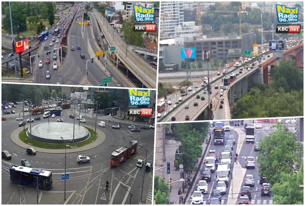 GUŽVE NA AUTOKOMANDI, PANČEVCU I U TAKOVSKOJ: Jutarnji špic u blažoj varijanti, Gazela prohodna, nigde u gradu nema većih zadržavanja (FOTO)
