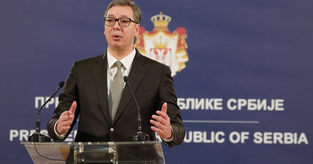 President Vucic says Red Star and Partizan should share Serbia's National Stadium as their home venue