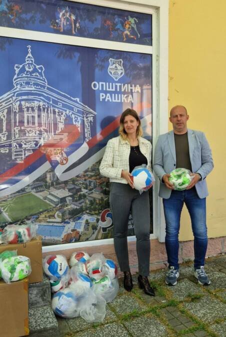 U fokusu rad s decom i rekretivcima: Generalni sekretar Sportskog saveza Srbije Goran Marinković obišao Trstenik i Rašku
