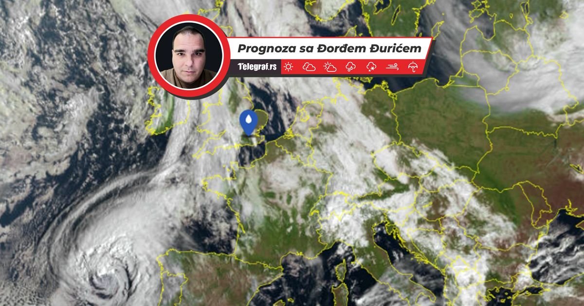 Mračni oblaci jure prema Srbiji! Pogledajte kako se ovaj sistem kreće prema nama: Evo kada stižu PLJUSKOVI