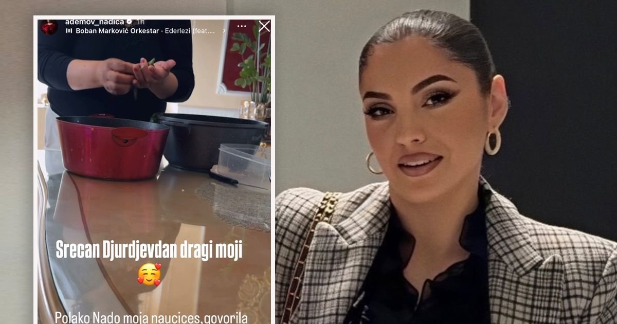 "Uskoro ću 30, a još uvek ne naučih..." Hit snimak iz devojačke kuće Nadice Ademov, danas slave Đurđevdan