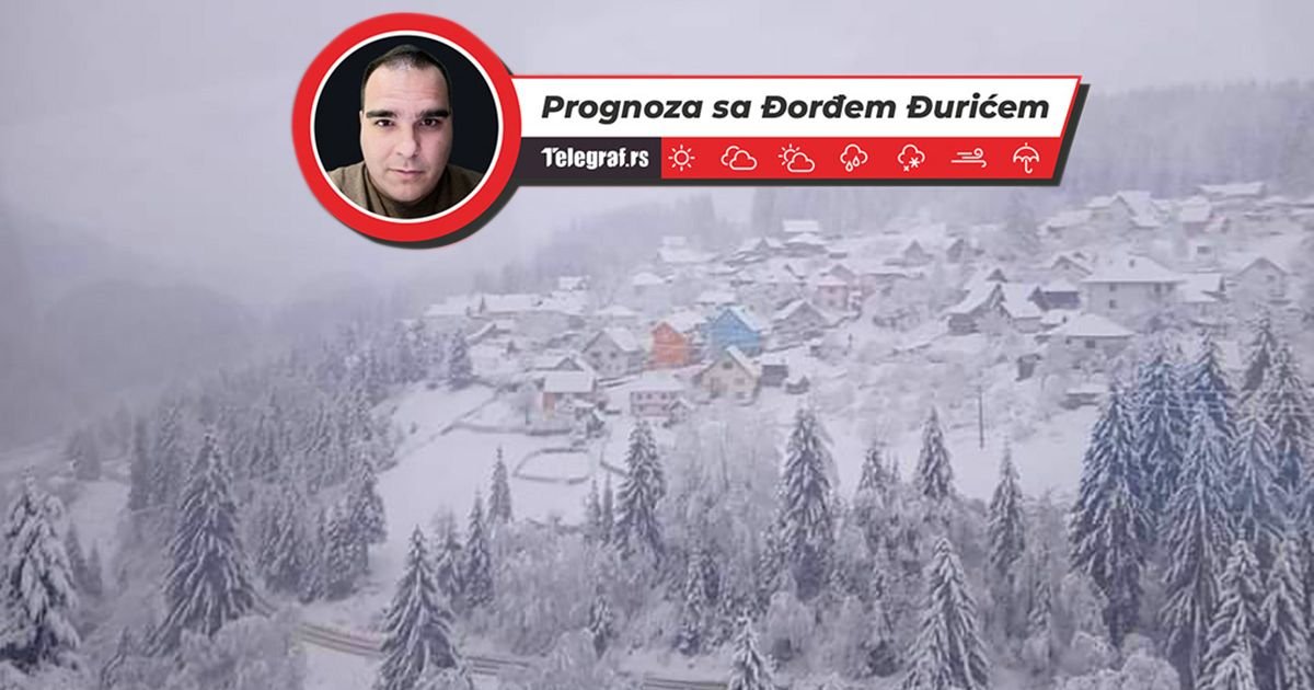 Sve je zavejano kao usred zime! Slike su neverovatne: Sneg zaustavio i vozove