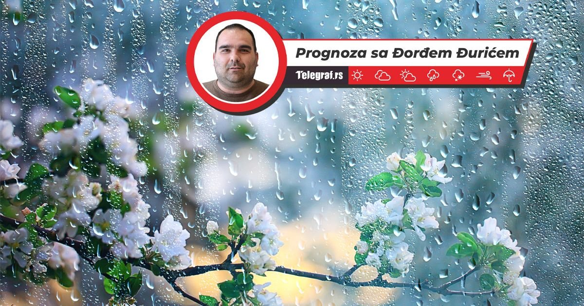 Danas svežije, povremeno kiša, ponegde i grmljavina: Temperatura od 16 do 24°C