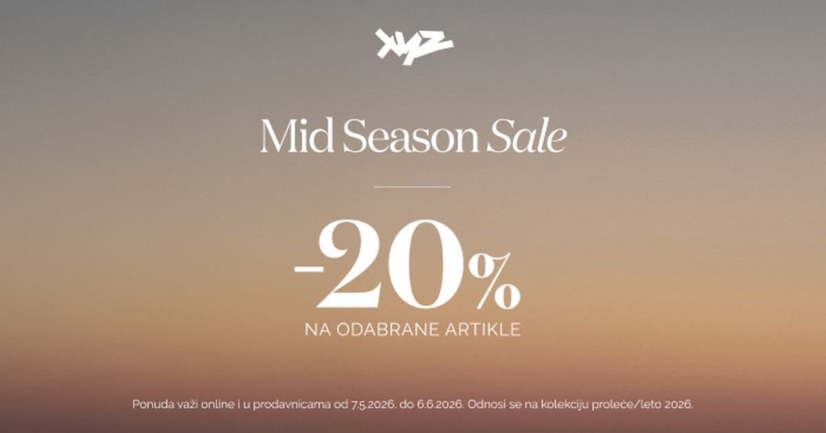 Sezonski popust u XYZ Fashion Store-u: Premium komadi na sniženju -20%