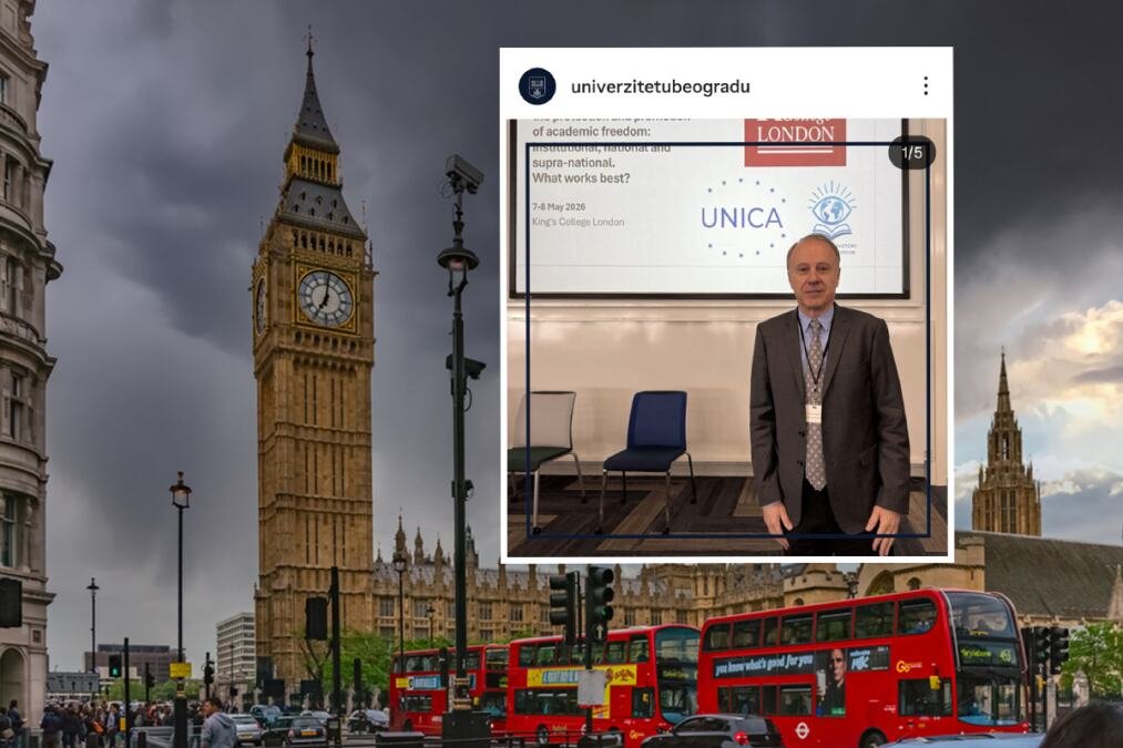 NAKON BRISELA OTRČAO U LONDON DA LOBIRA PROTIV SRBIJE: Političar Đokić nastavlja da traži pomoć od stranaca i da krši Zakon o visokom obrazovanju!