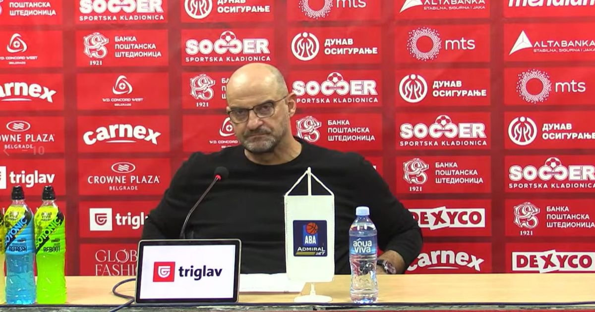 Zvezdan Mitrović ponovo "pecnuo" sudije iz ABA lige posle Zvezde: "Generalno nemamo dobar tretman"