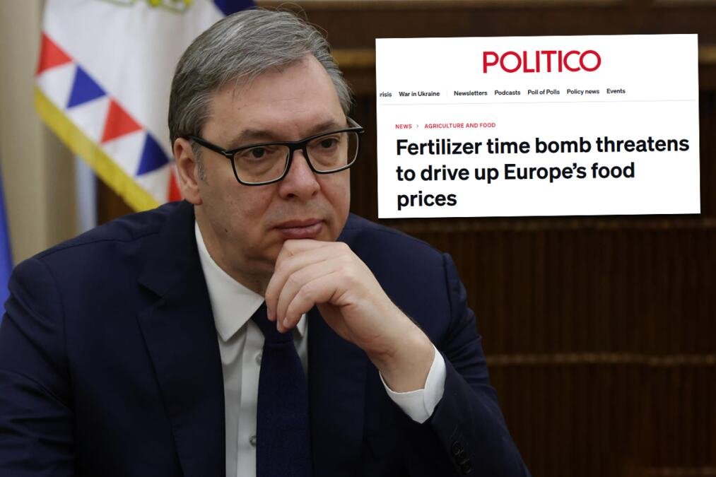 VUČIĆ PONOVO BIO U PRAVU, "POLITIKO" POTVRDIO PREDSEDNIKOVE REČI: Cene hrane će eksplodirati zbog rata u Iranu
