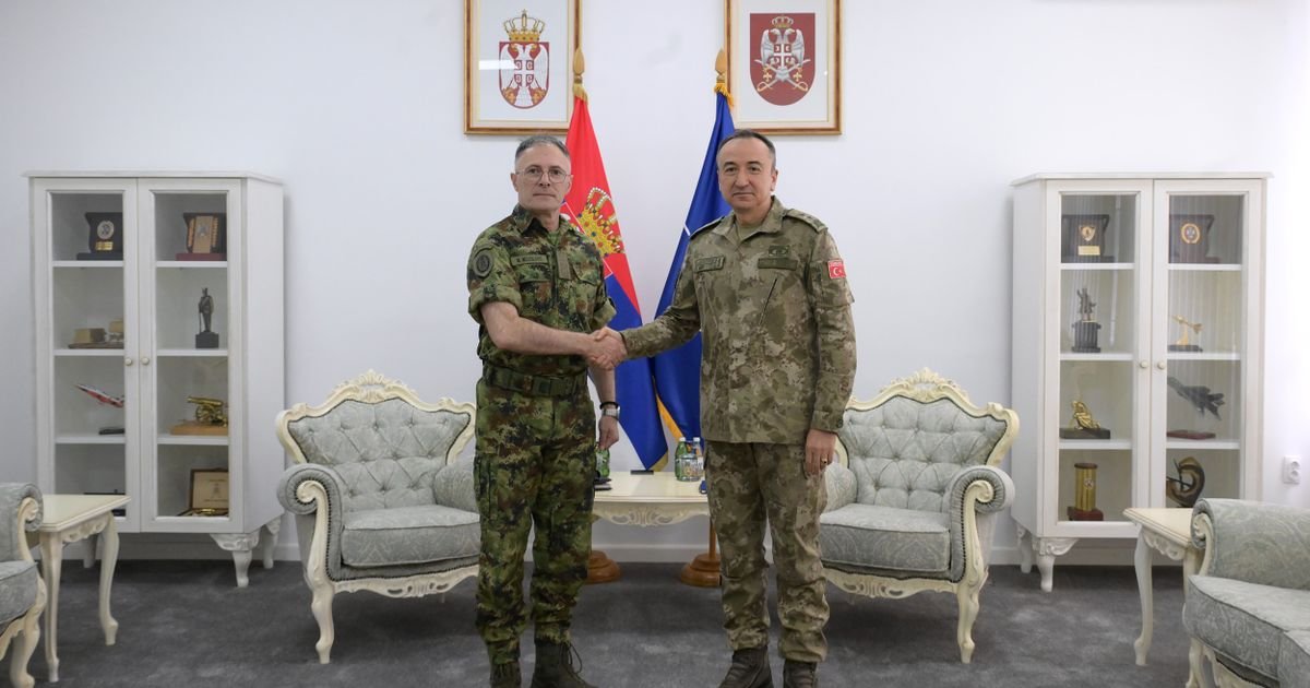 Mojsilović sa komandantom Kfora o situaciji na Kosovu i Metohiji