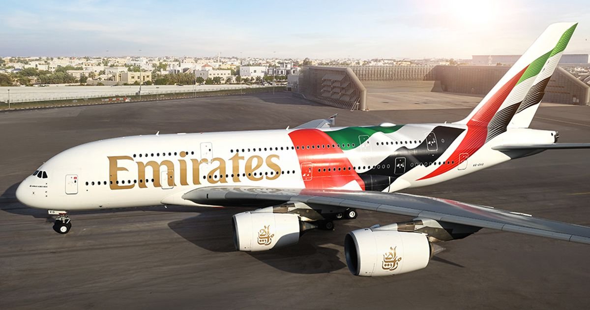 Ovako se nosi zastava: Emirati pretvaraju najveće avione u leteće simbole države