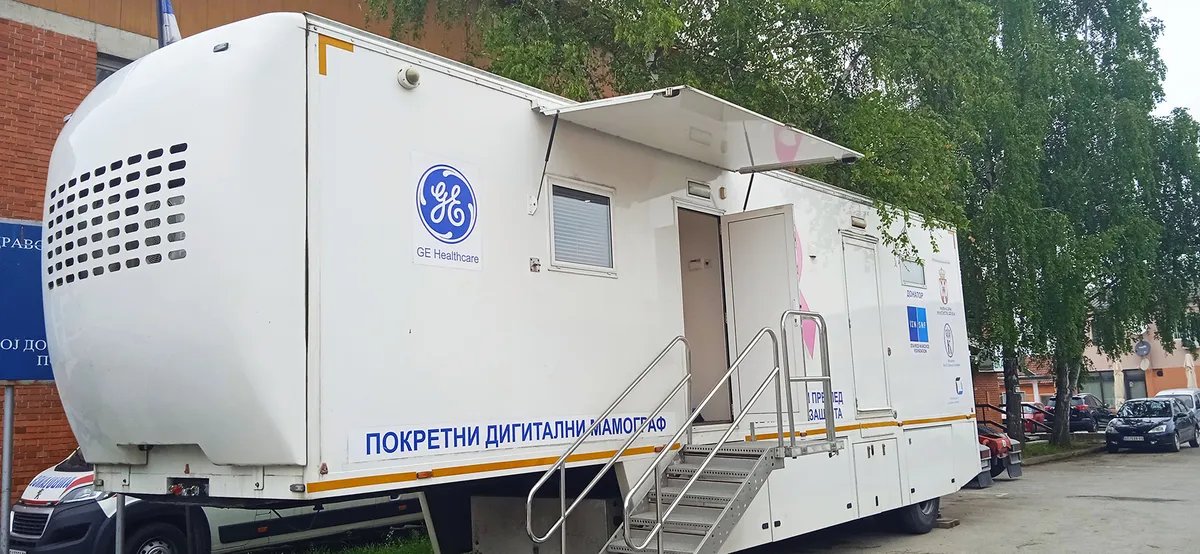 Mobilni mamograf postavljen u Gornjem Milanovcu