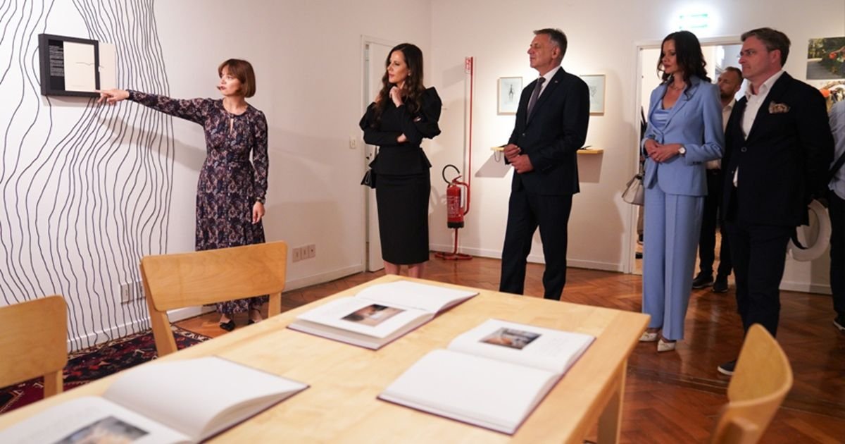 Nikola Selaković i Tamara Vučić na otvaranju paviljona Gruzije i BiH na Bijenalu u Veneciji