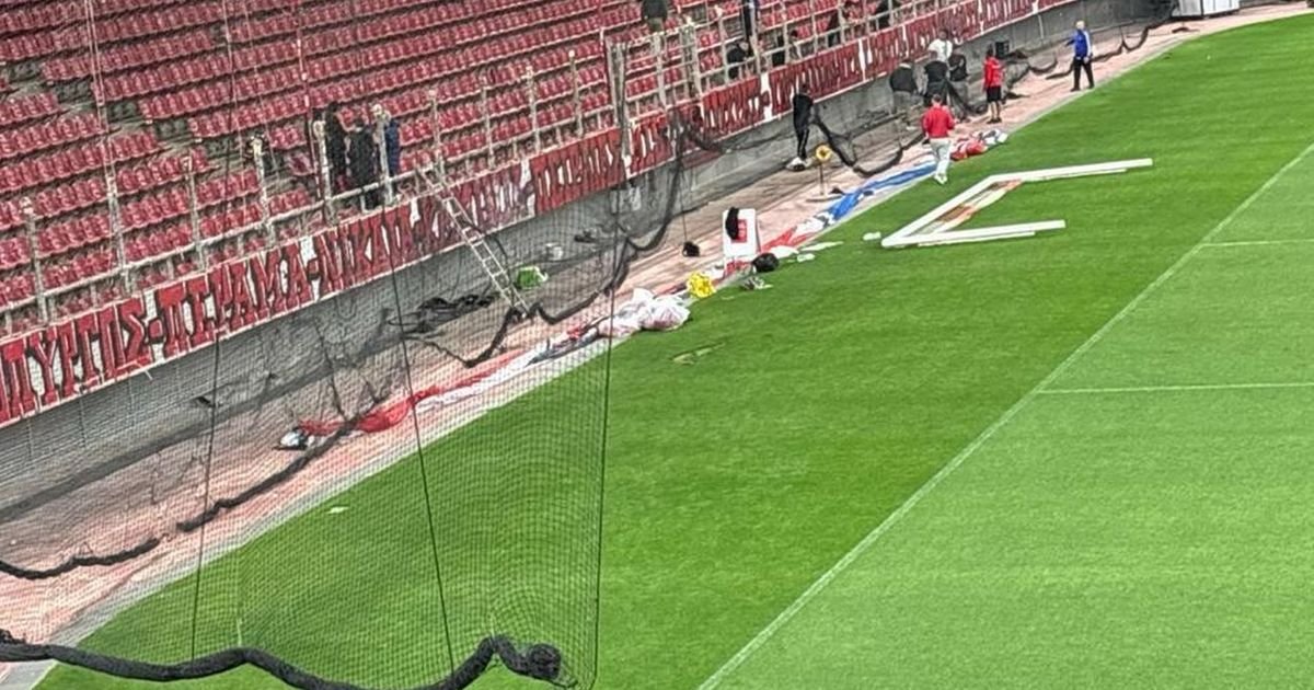 Neće se slaviti samo na Marakani, crveno-beli obojili Pirej, Olimpijakos obeležava 40 godina bratstva