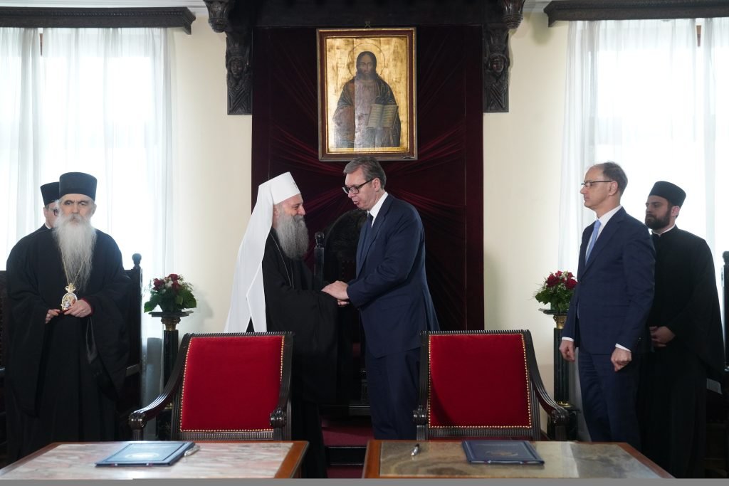 Potpisan Memorandum o saradnji na osnivanju Univerziteta Sv. Sava između države i SPC