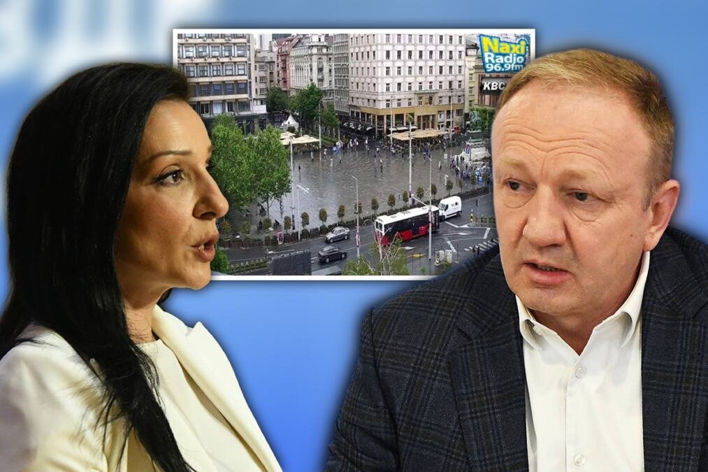VEĆA JE GUŽVA ISPRED SUPERMARKETA: Mariniku i Đilasa ošamarila realnost: Očekivali gužvu na skupu na Trgu Republike, A DOČEKALO IH DESETAK LJUDI!
